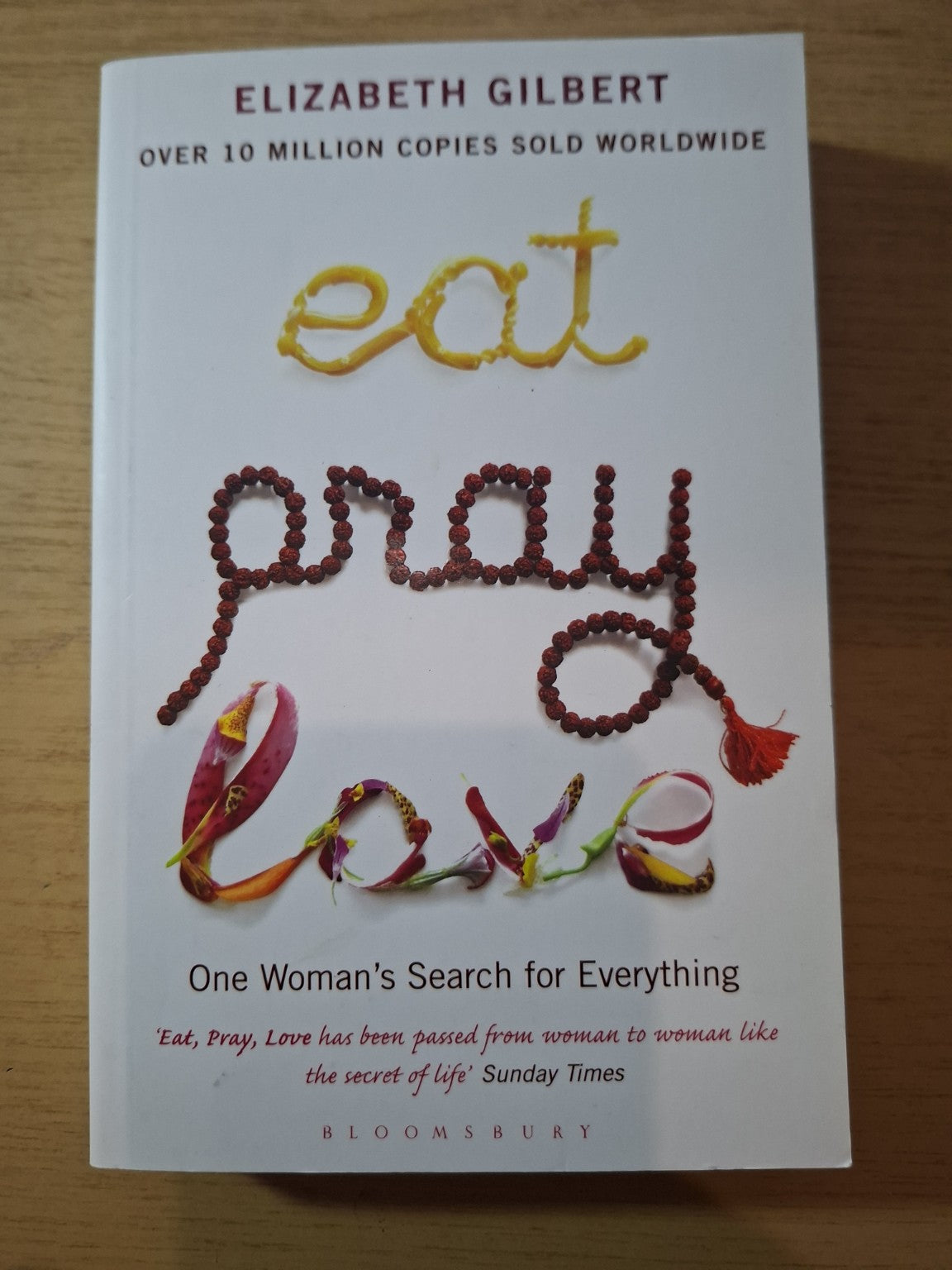 Eat Pray Love – Elizabeth Gilbert (Second Hand)