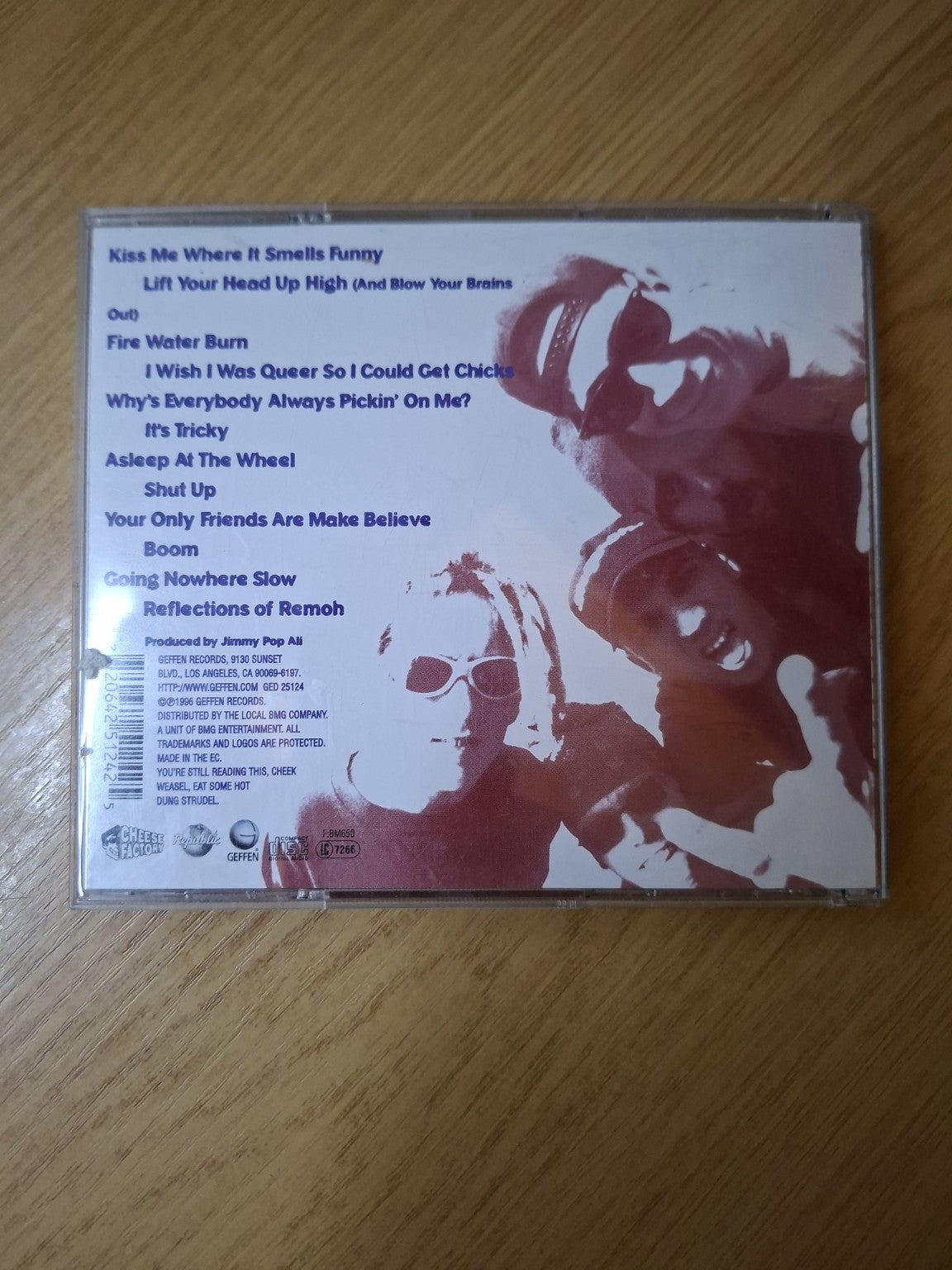 Bloodhound Gang – One Fierce Beer Coaster (CD, Second Hand)