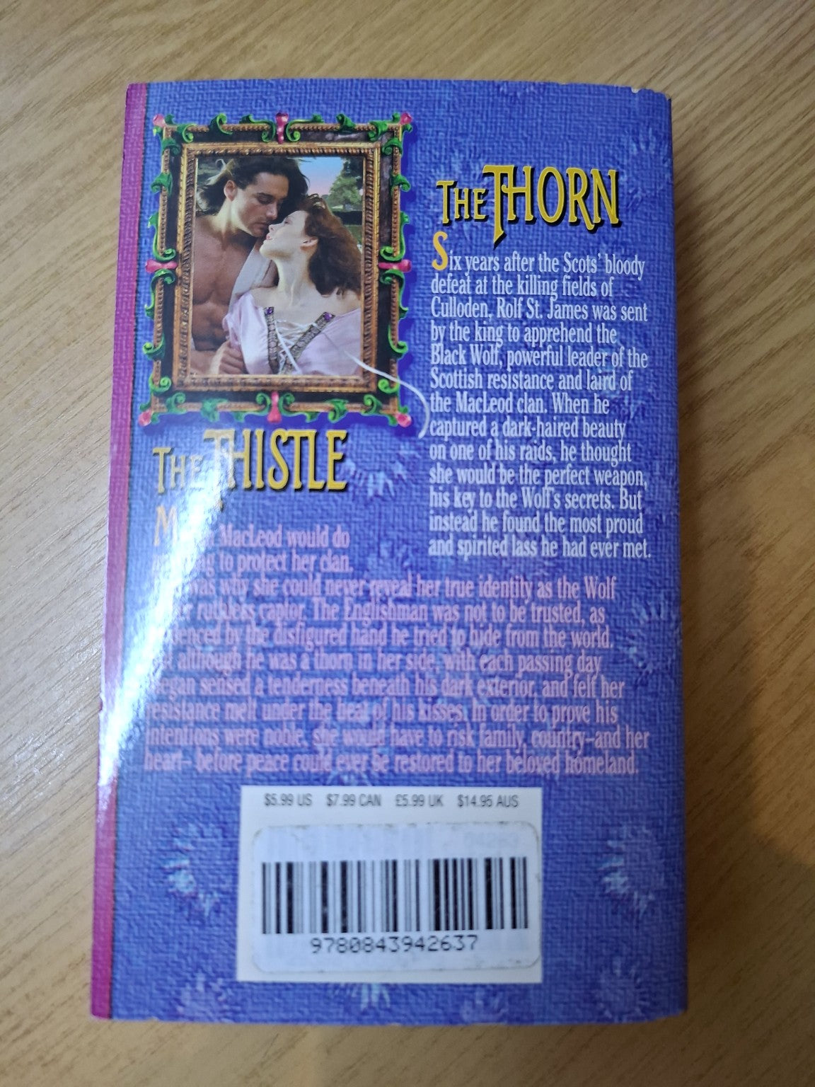 The Thorn & the Thistle – Julie Moffett (Second Hand)