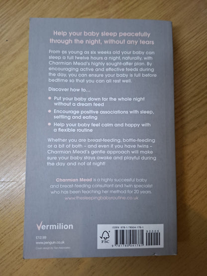 7pm to 7am Sleeping Baby Routine – Charmian Mead (Second Hand)