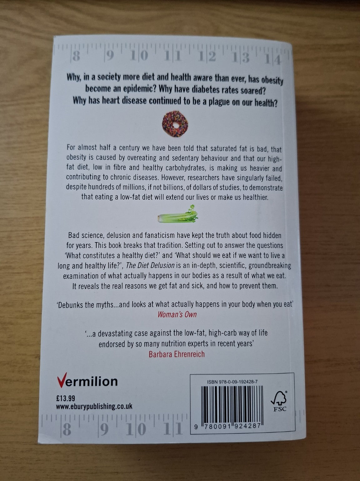 The Diet Delusion – Gary Taubes (Second Hand)