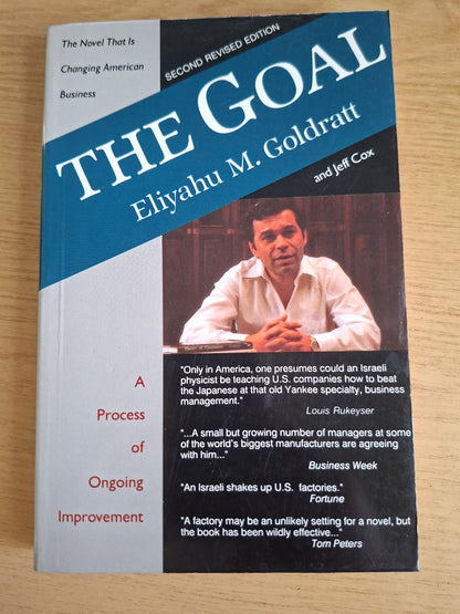 The Goal: A Process of Ongoing Improvement (Second Hand Book)