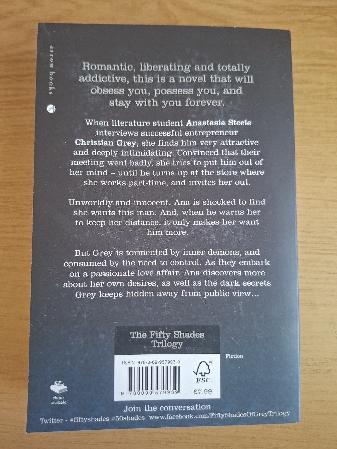 Fifty Shades of Grey (Second Hand Book)