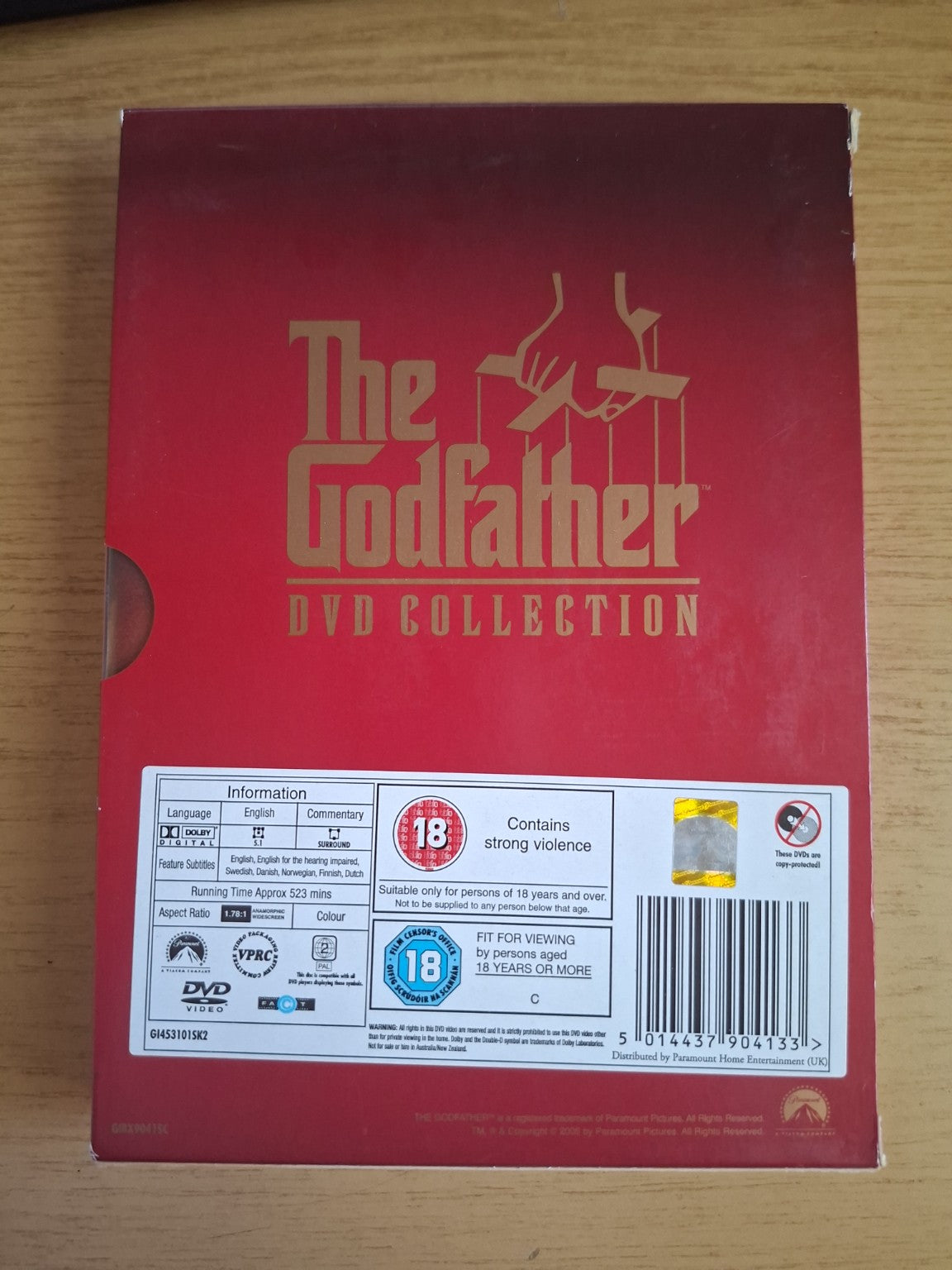 The Godfather – DVD Collection (Second Hand)