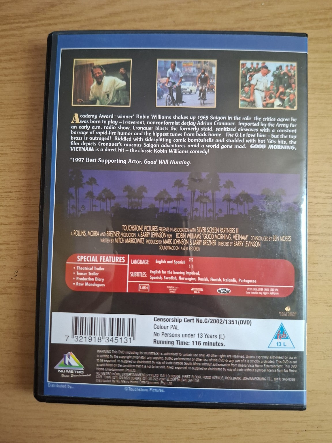 Good Morning, Vietnam (Second Hand)