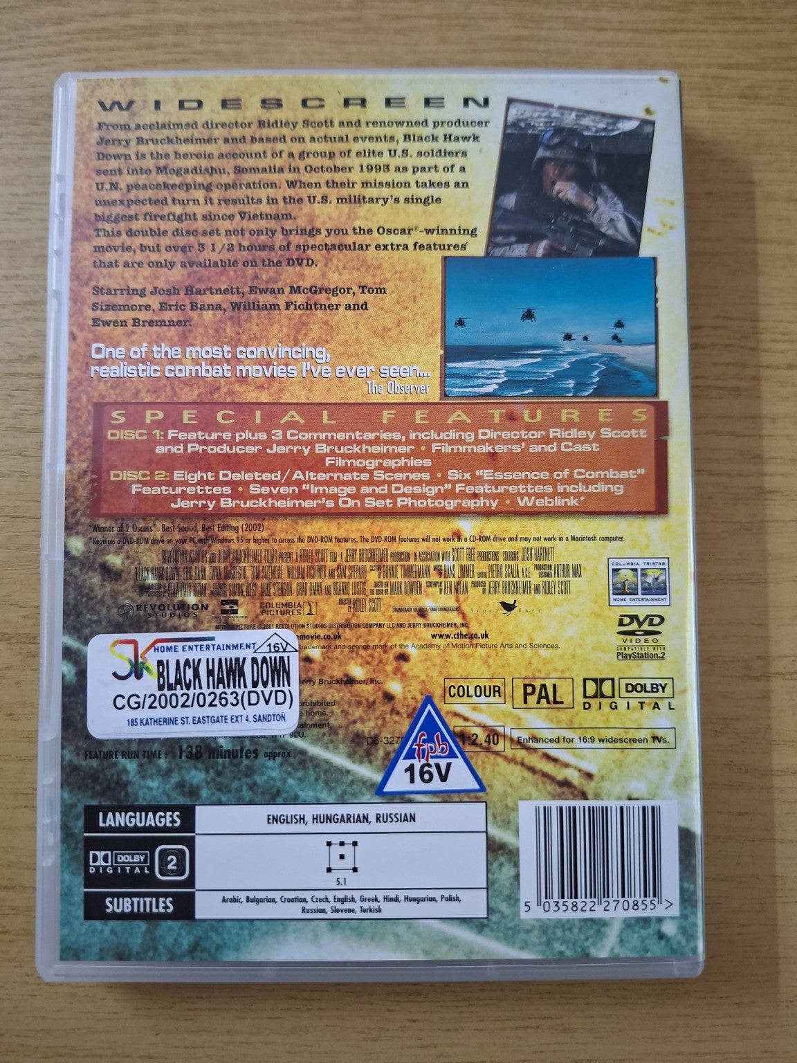 Black Hawk Down (Second Hand)