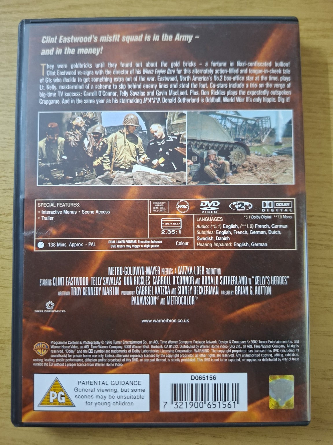 Kelly’s Heroes (Second Hand)