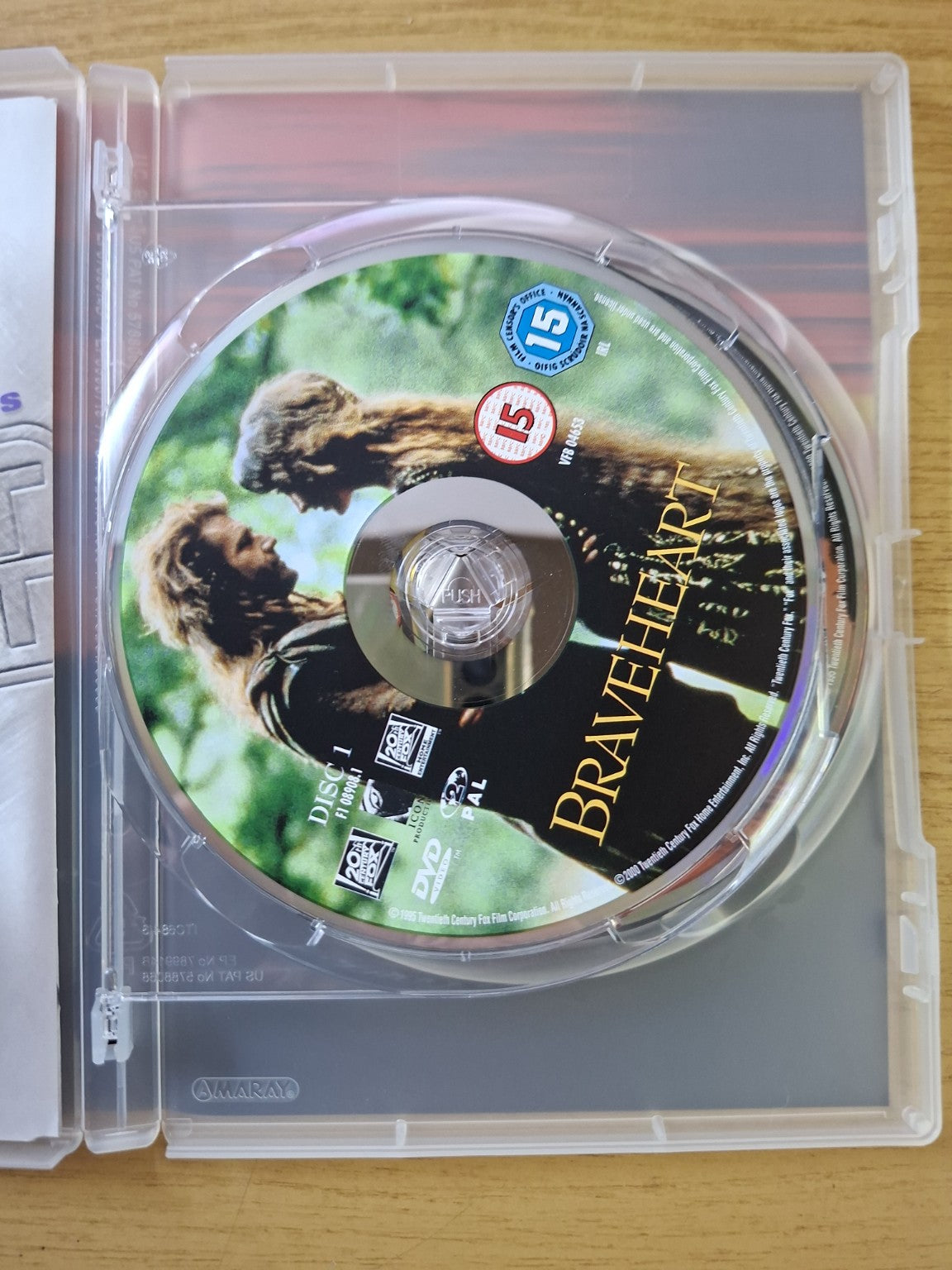 Braveheart DVD (Second Hand)