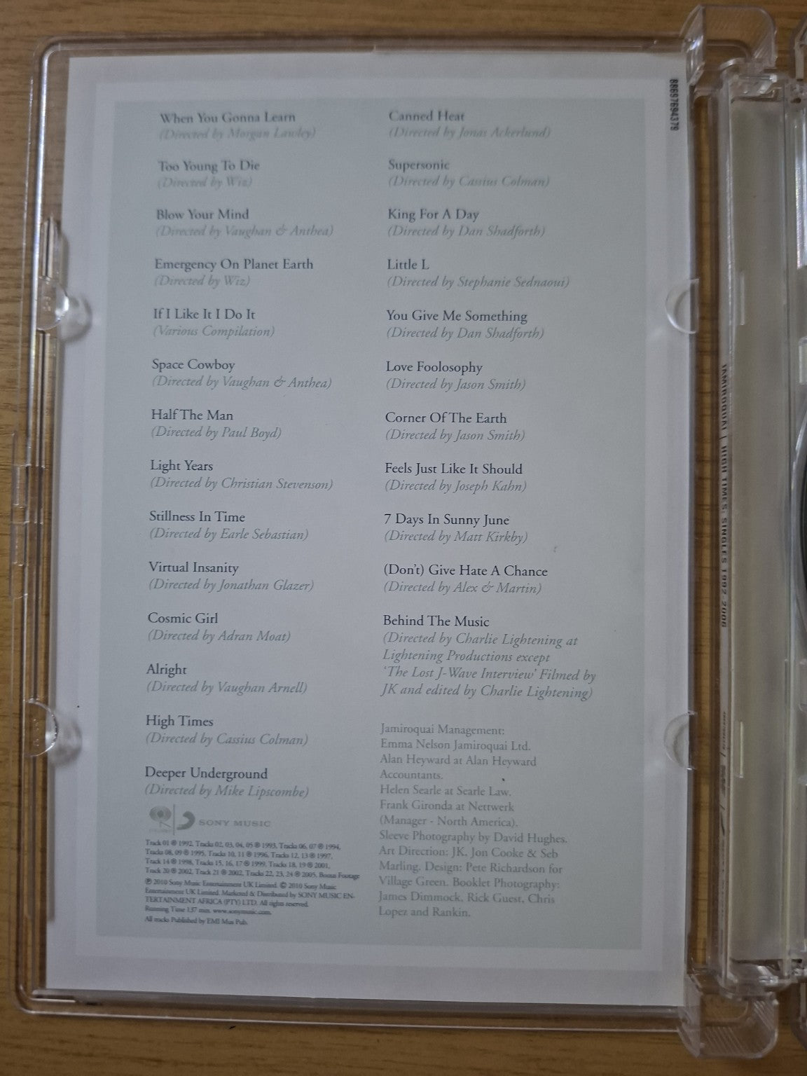 Jamiroquai – High Times: Singles 1992–2006 (Second Hand)